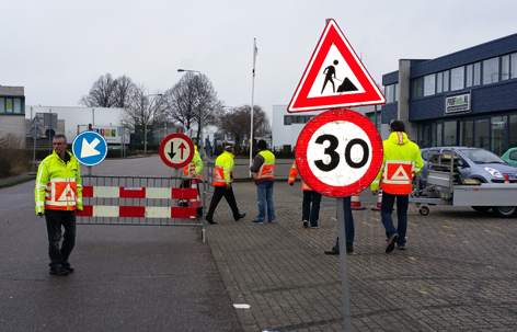 Veilig werken langs de weg CROW 96a