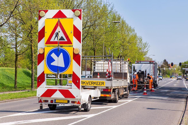 Veilig werken langs de weg CROW 96b